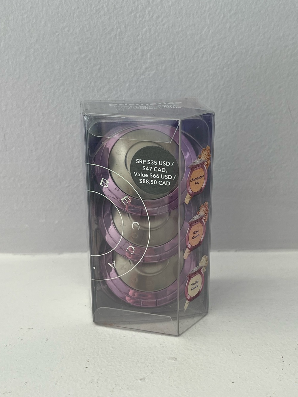 Becca Mini Highlighter Trio Prismstica NIB - Picture 4 of 8